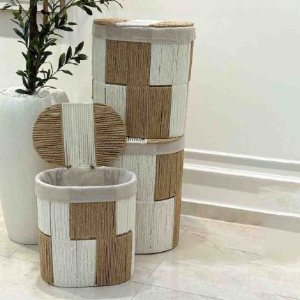 طقم سلات مكون 3 قطع وبعدة احجام